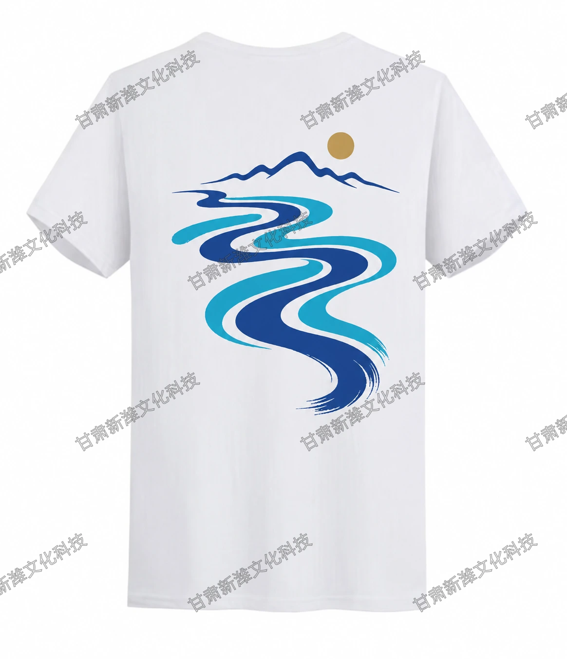 黄河字母短袖 第 1 张图，共 2 张