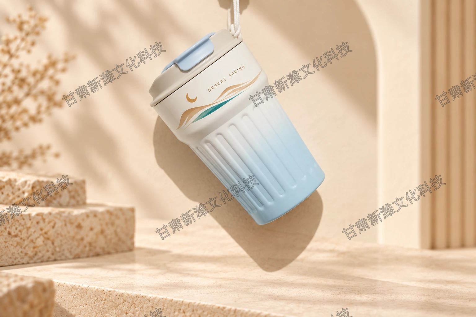 渐变色保温杯 第 2 张图，共 5 张