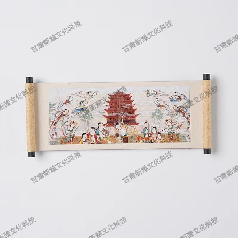敦煌壁画卷轴冰箱贴 第 2 张图,共 5 张
