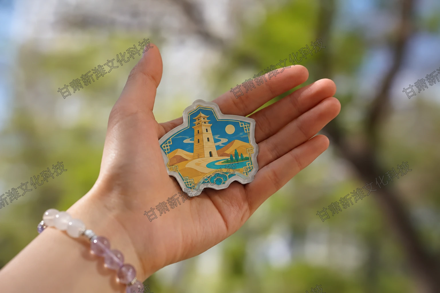 丝路主题冰箱贴 第 2 张图,共 2 张