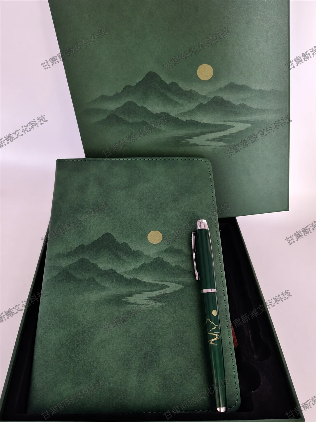 抹茶绿笔记本套盒 第 4 张图，共 5 张