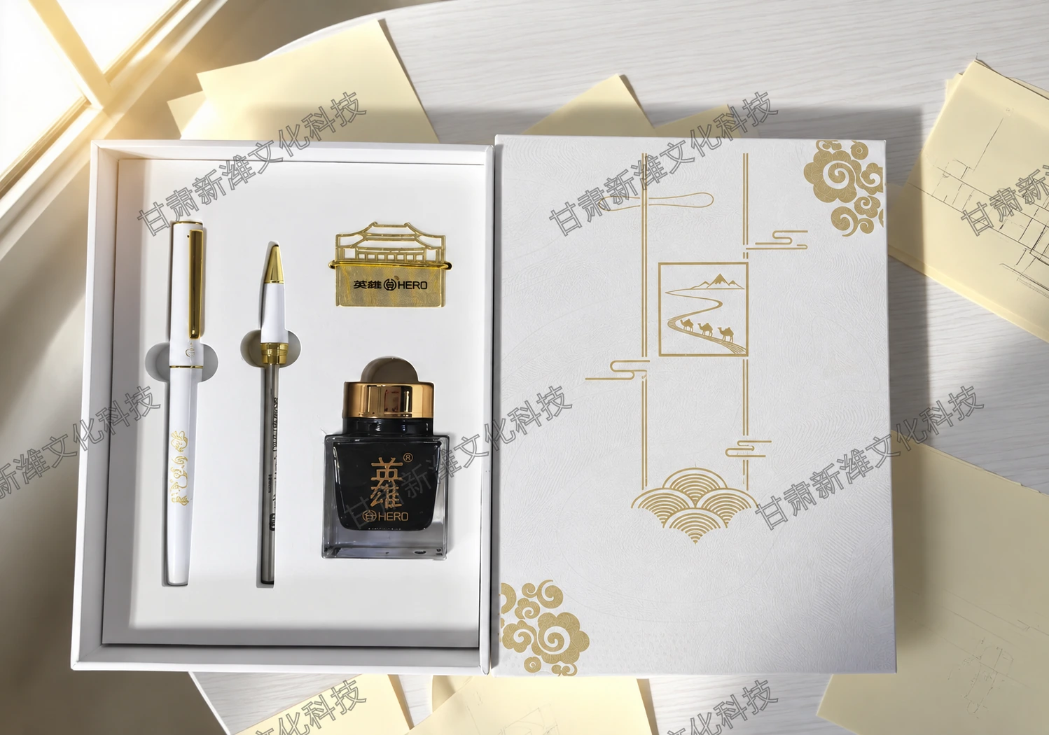 英雄钢笔套装 第 1 张图，共 4 张