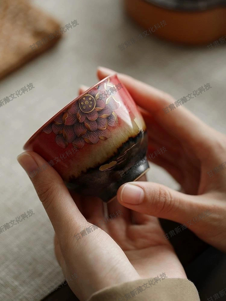 遇见敦煌-瑞莲四杯套装 第 3 张图，共 3 张